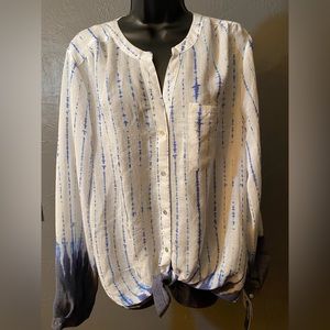 Zack & Rachel tie-dyed Blouse